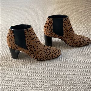 rag & bone Aslen boots suede animal print sz 39